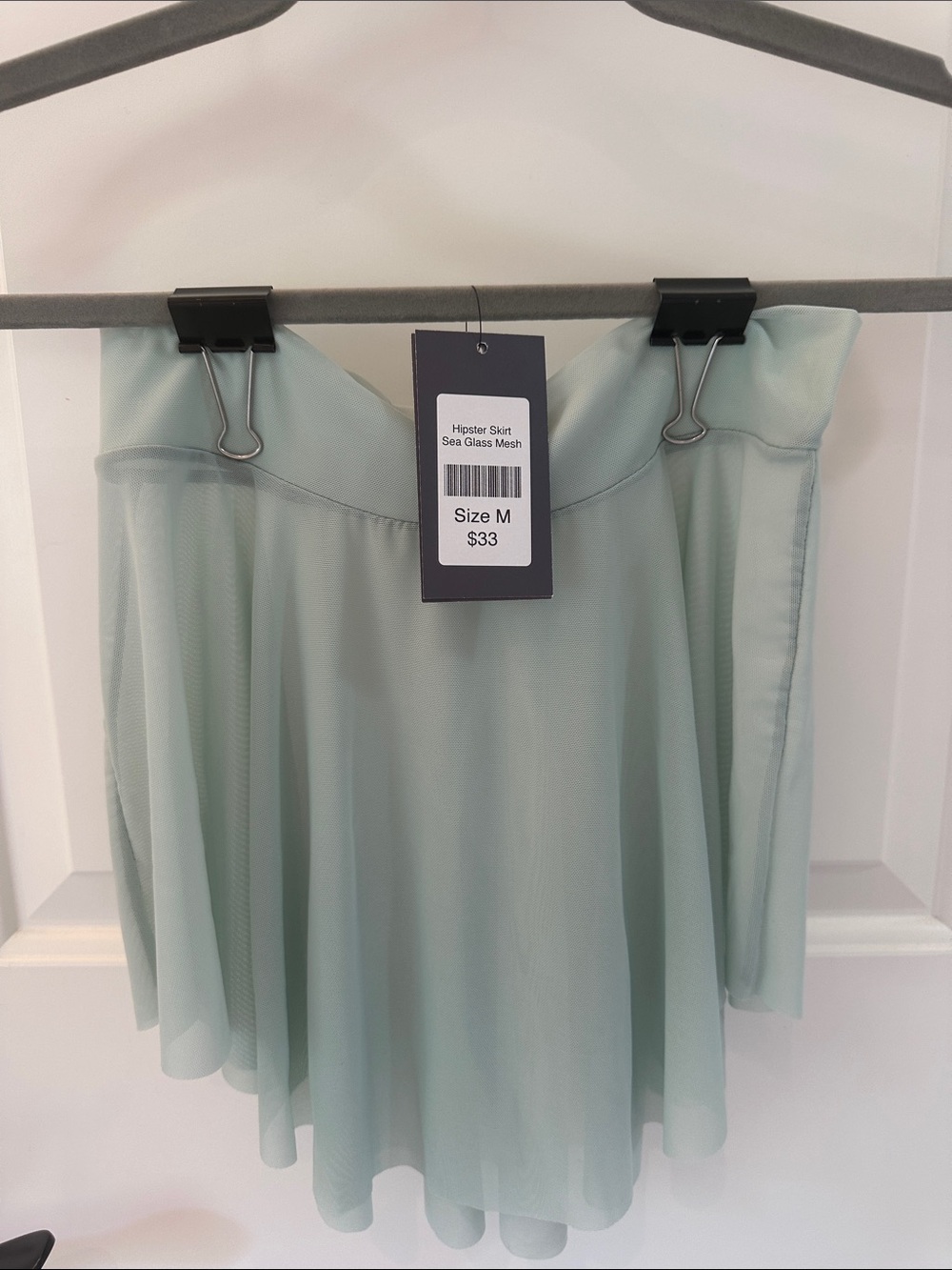 Eleve Dancewear Sea Glass Mesh Skirt - Mint